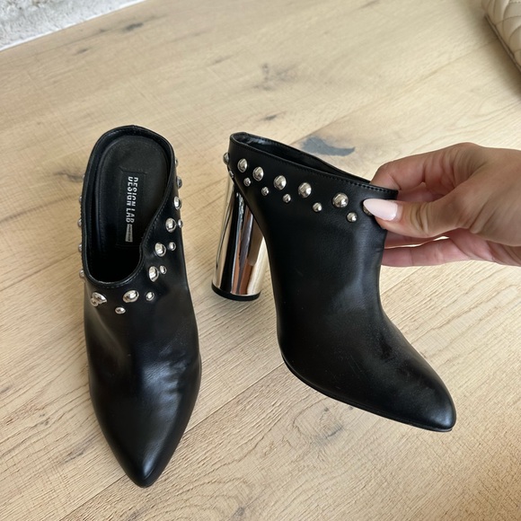 Leather healed booties - Picture 6 of 7